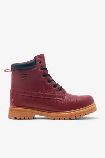 Fila Homme Edgewater 12 Pb Boot 945 Tawny Port / Noir / Gum Fila France MWS-965312